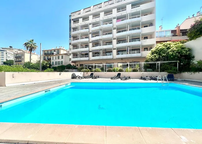 Piscine Plages A 100 M, Palais Des Festivals A 15Mn A Pied Dans La Banane